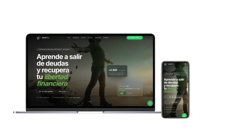 Landing pages profesionales